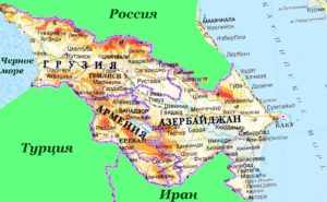 Азербайджан карта